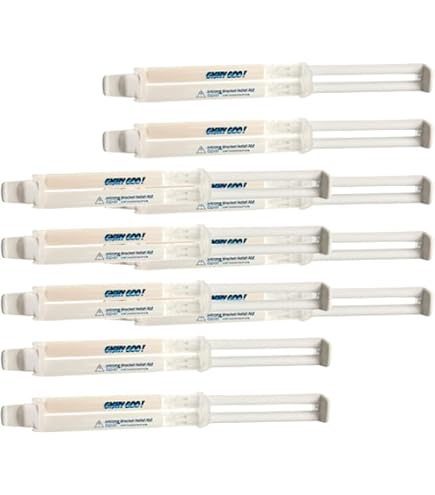Amazon.co.jp: GISHY GOO ギシグー ホワイト 5ml × 5本 歯科矯正用粘膜